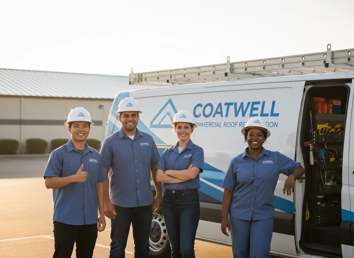 Commercial roof coating company in Glenhaven, CA
